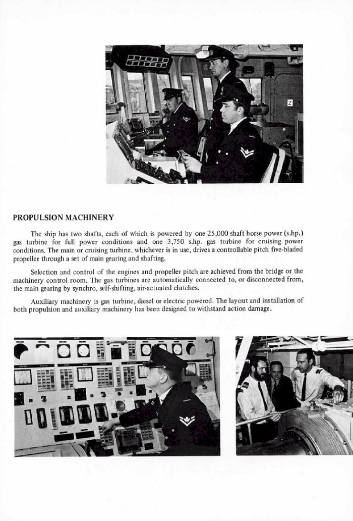 HMCS HURON COMMISSIONING BOOKLET - Page 7