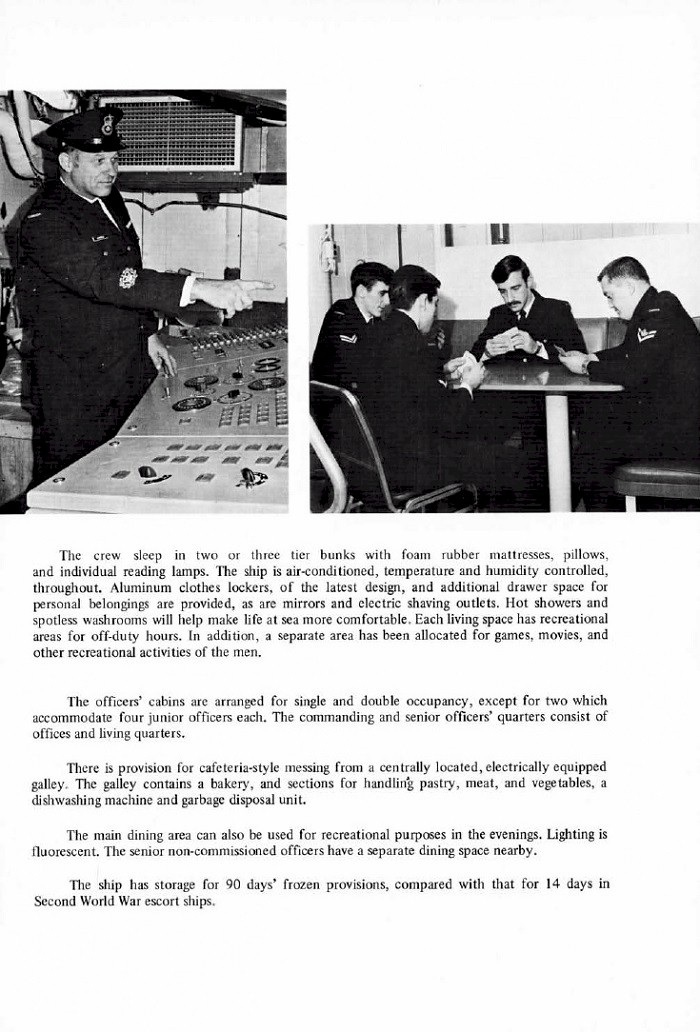 HMCS HURON COMMISSIONING BOOKLET - Page 12