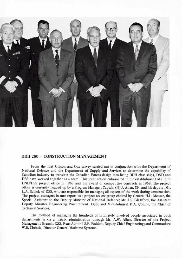 HMCS IROQUOIS 280 COMMISSIONING BOOKLET - PAGE 16