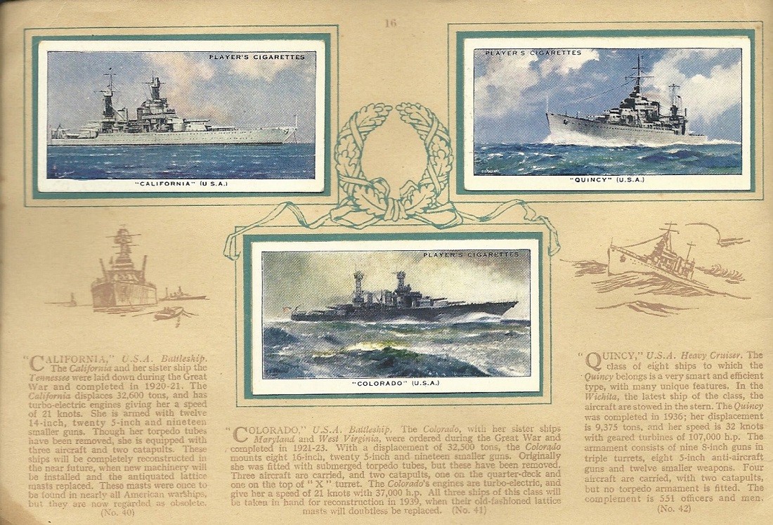John Player & Sons - Album of Modern Naval Craft - Page 16