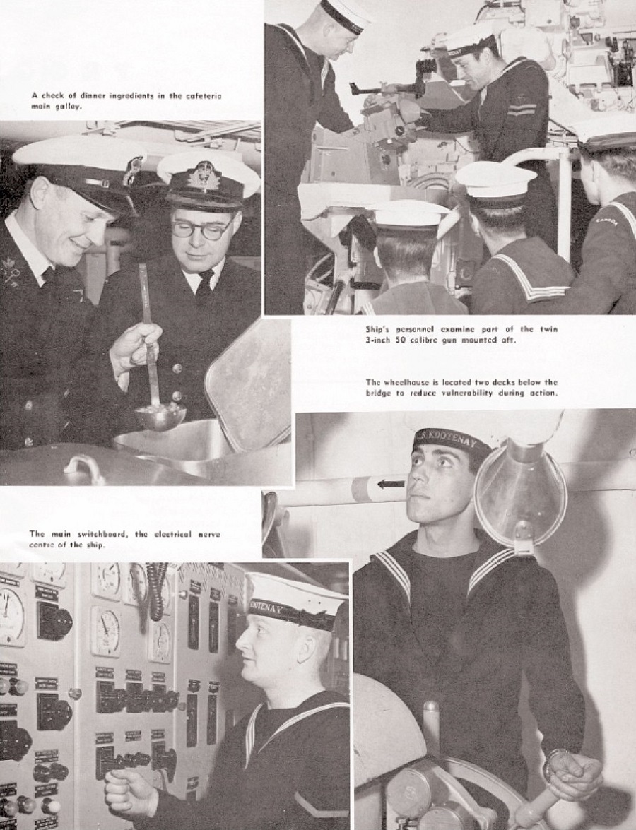 HMCS KOOTENAY 258 - Commissioning Booklet - page 8