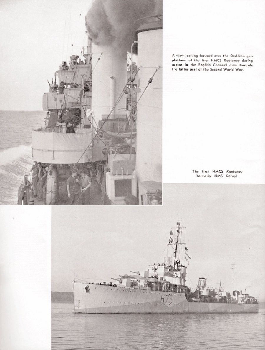 HMCS KOOTENAY 258 - Commissioning Booklet - page 15