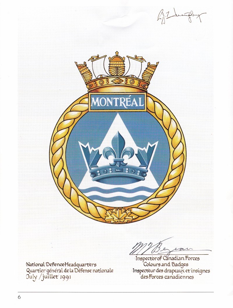 HMCS MONTREAL 336 - COMMISSIONING BOOK - Page 6